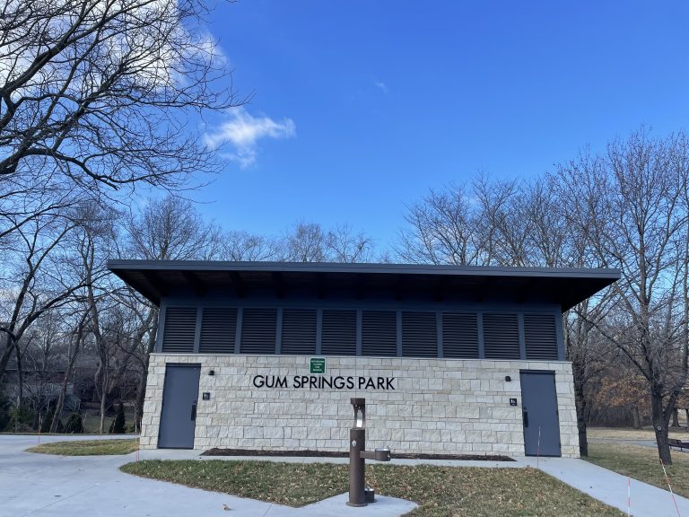 Buck Roofing project at Gum Springs Park in Shawnee, Kansas