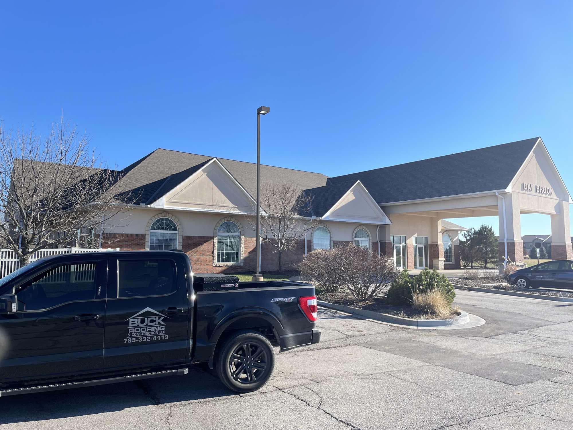 Day Brook Learning Center in Spring Hill, Kansas gets roofing repairs by Buck Roofing
